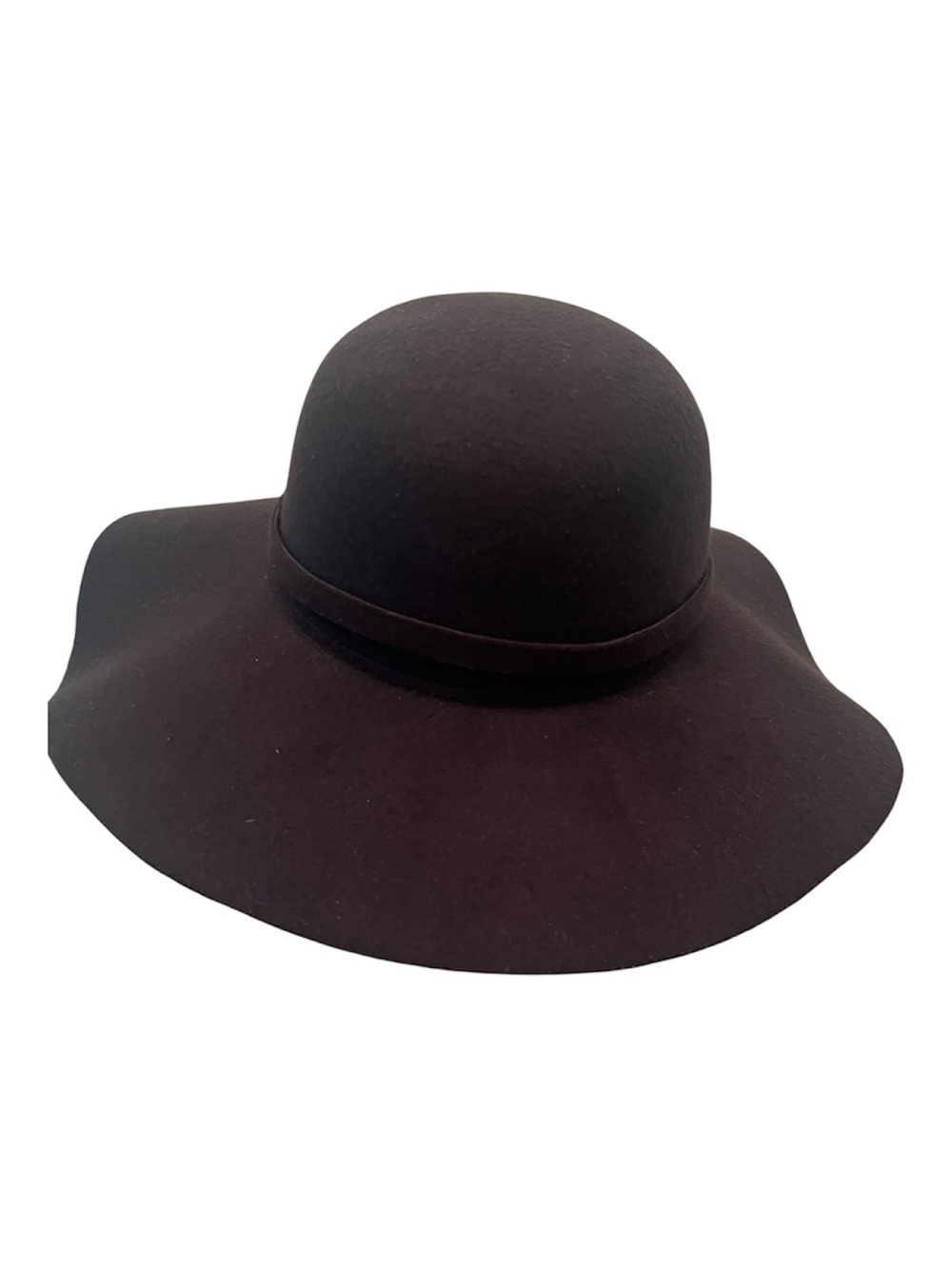 Nollia Women’s Black Medium Brim Felt Hat GUC